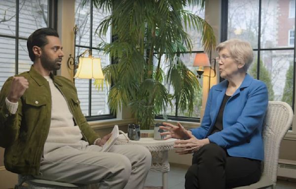 Hasan Minhaj Returns in New Talk Show Grilling Warren on Biden’s Age