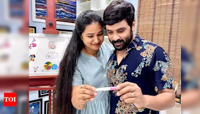 TV couples Snekan- Kannika announce pregnancy with a sweet post - Times of India