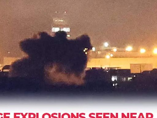 Israel-Lebanon conflict: Huge explosions seen near Beirut airport minutes after aircraft landing