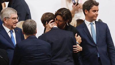 President Macron's Curious Kiss With Sports Minister At Olympics 2024 Sparks Controversy: 'Ooh La La'