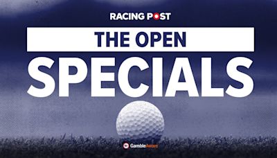 Steve Palmer's Open Championship specials golf betting tips and predictions