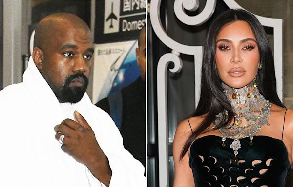 Desperate Kanye West Begging Ex Kim Kardashian for Money Help Amid His Financial Woes