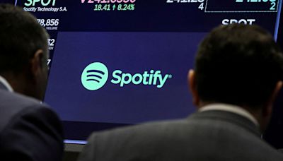 Spotify, Tesla among stocks with earnings this week that could see big moves