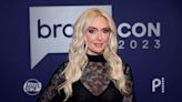 Erika Jayne Stuns in Sheer Lace Top and Sparkly Miniskirt at BravoCon 2023