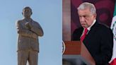 ¿Qué pasó con la estatua gigante de 50 mil pesos construída en Atlacomulco en honor a AMLO?