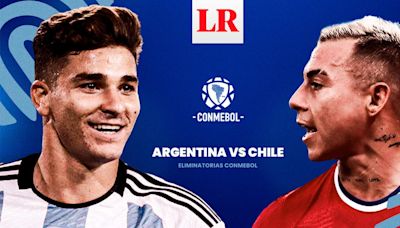 ¿A qué hora ver Argentina vs. Chile HOY EN VIVO por las Eliminatorias al Mundial 2026?