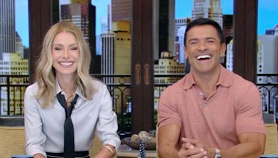 Mark Consuelos drops cheeky nickname for one of his and Kelly Ripa's children on 'Live': "Made in Montreal"