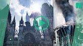 Cathédrale de Rouen : l’incendie est maîtrisé, les images impressionnantes de la flèche en feu