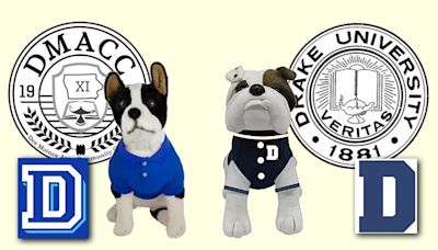 Drake University sues DMACC over community college’s new logo