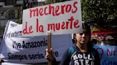 Pobladores de la Amazonia ecuatoriana exigen que se apaguen mecheros de combustión petrolera