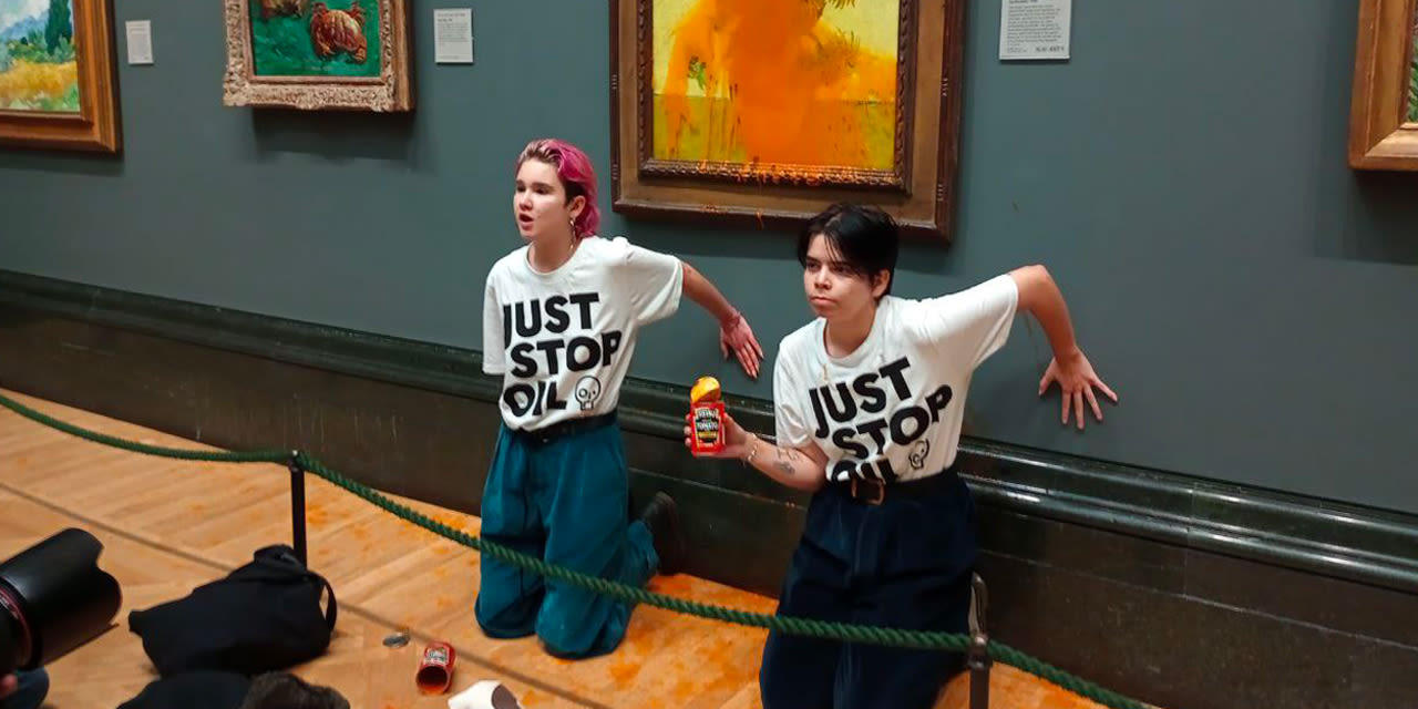 Just Stop Oil Activists Who Threw Soup at Van Gogh’s ‘Sunflowers’ Await Prison Sentence