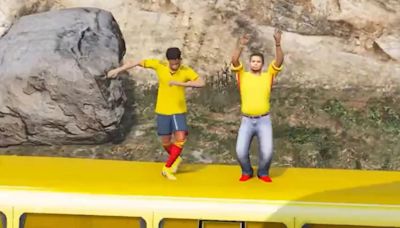 Publicación internacional presentó a las estrellas de la selección Colombia como personajes del video juego Grand Theft Auto: incluyeron a ‘Mane’ Díaz