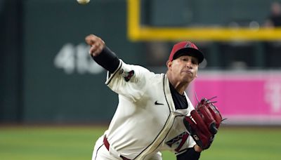 Diamondbacks pitcher Yilber Diaz talks about his MLB debut against the Atlanta Braves