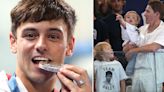 Meet Tom Daley's two lookalike sons Robbie and Phoenix who stole the show at the 2024 Olympics