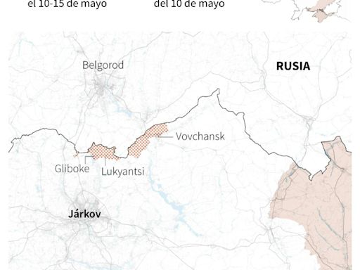 Ucrania intenta "estabilizar" la línea del frente ante el avance ruso en el noreste