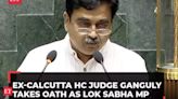 Abhijeet Ganguly, Bengal HC Judge-turned-politician, takes oath as Lok Sabha MP