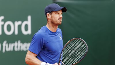 Andy Murray on course for defeat in Geneva before weather intervenes