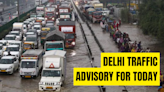 Delhi Traffic Disrupted by Heavy Rain: Water Logging Leads to Major Diversions & Jams-See Advisory