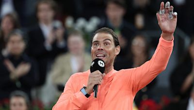 Rafael Nadal says emotional ‘goodbye’ to Madrid Open after loss