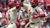 Alec Burleson homers to cap 9-run first inning as Cardinals beat Cubs 11-3 in opener of doubleheader