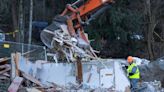 University of Idaho demolishes house where four students were brutally murdered
