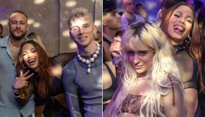 Camila Cabello, Machine Gun Kelly e mais: confira os famosos na festa de Anitta