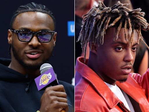 Bronny James on Honoring Rapper Juice WRLD With No. 9 Jersey: ‘Juice Has Been a Big Part of Me’