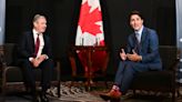 Starmer meets Justin Trudeau in Montreal ahead of visit to Paris