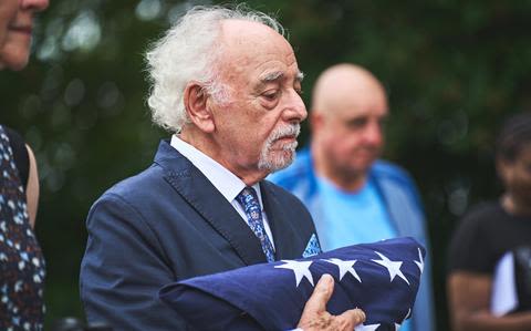 US Civil War soldier receives long overdue honors at London cemetery