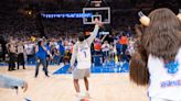 Oklahoma City Thunder fan Jaylen O’Conner wins $20,000 with halftime halfcourt shot