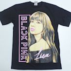 【Mr.17】BLACK PINK LISA 美式漫畫風進口短袖T恤 T-SHIRT(N334)