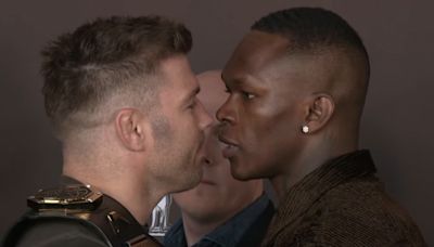 ‘Don’t go kissing me now’: Dricus Du Plessis reveals what Israel Adesanya told him during UFC 305 faceoff