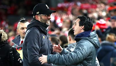 Jurgen Klopp aims dig at Arsenal as Liverpool boss praises 'incredible' job Unai Emery has done with Aston Villa | Goal.com English Saudi Arabia