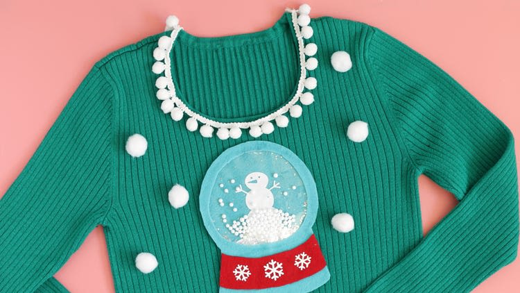 These DIY Ugly Christmas Sweaters Will Win Your Holiday Contest