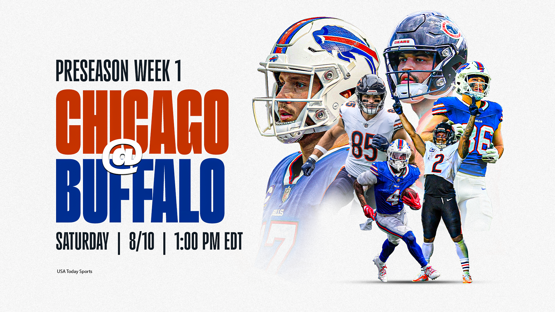 Bears vs. Bills: Live score, how to watch, predictions