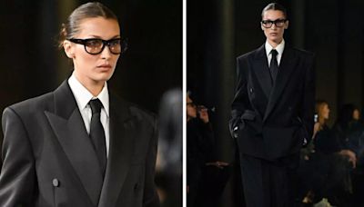 Bella Hadid Is Back on the Runway; Walks for Saint Laurent at Paris Fashion Week