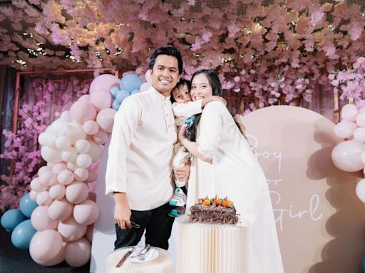 Ariff Bahran is now a father of two