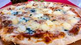 Pizza de 5 queijos da Talitha Morete