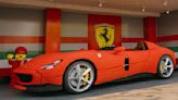 A Full-Size Ferrari Monza Made Entirely of Legos Just Went on Display in Denmark