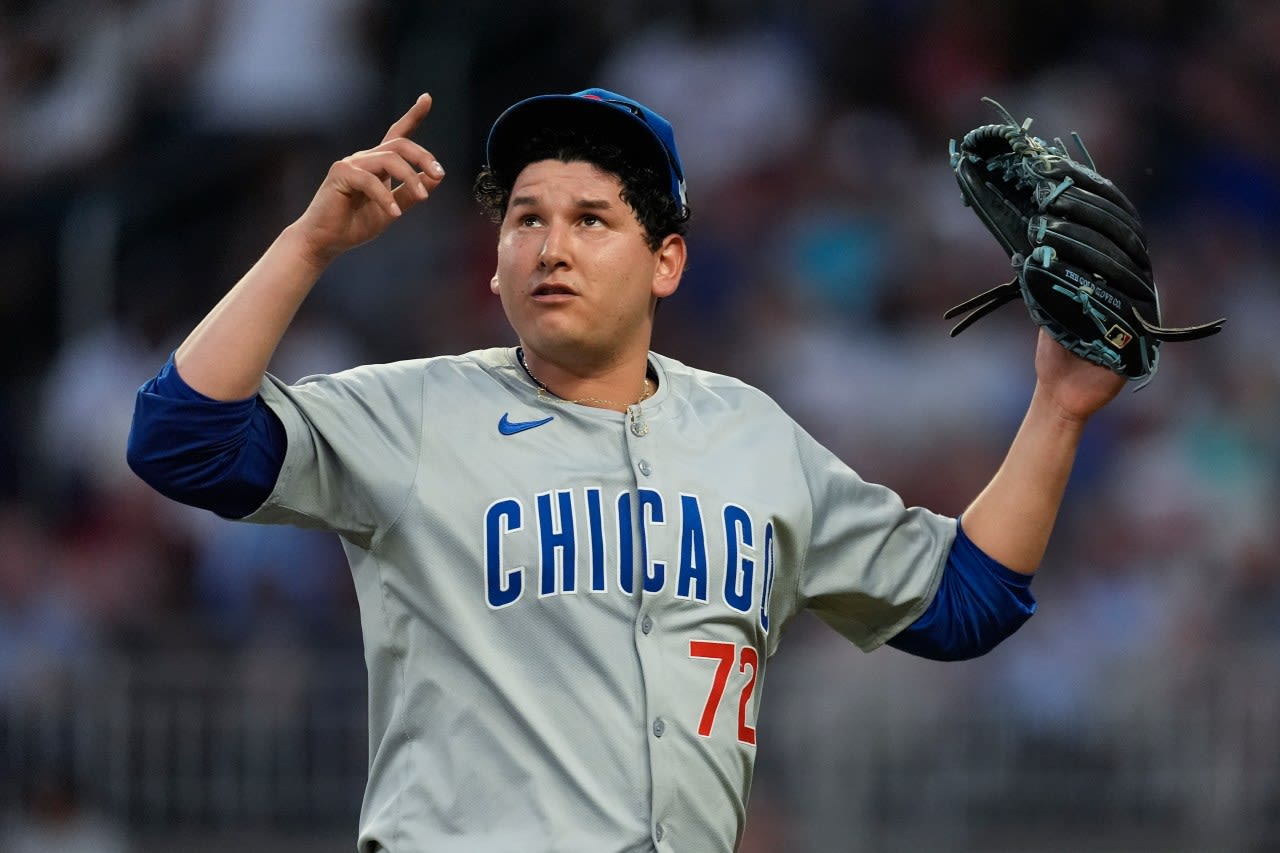 Cubs’ offense reawakens in one pitch, Assad continues great start to season with six shutout innings in win over Braves