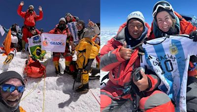 Es argentina y rompió un récord al hacer cumbre en el Everest: “Hay que animarse e ir tras los sueños”