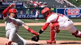 Schwarber's single propels Phillies to 2-1 victory over Angels despite striking out 18 times