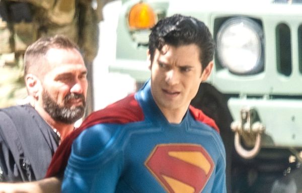 David Corenswet Celebrates 'Superman' Wrap With Chocolate Cake: PIC