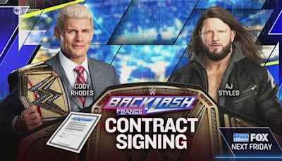 WWE: Nel prossimo SmackDown contract signing tra Cody Rhodes e AJ Styles