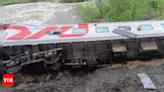 Russia train accident: 9 coaches derail, 70 injured - Times of India