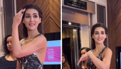 Kriti Sanon’s Lighthearted Interaction With Paparazzi At Mumbai Event Is Trending - News18