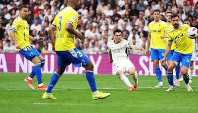 Courtois salva el 0-1 y Brahim adelanta al Madrid con un golazo