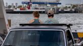 High tides force Galveston-Port Bolivar ferry closure