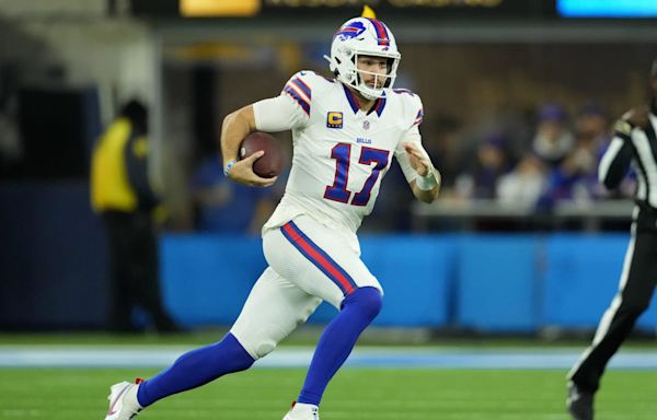 Bills QB Josh Allen ranks among NFL's elite in this impressive rushing stat