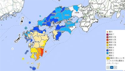 日本7.1強震搖30秒！疑與南海海槽大地震有關 民眾衝戶外、2機場封跑道